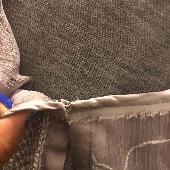 Anthropologie Tiny lace sequin dolman sleeve top - Picture 6 of 7